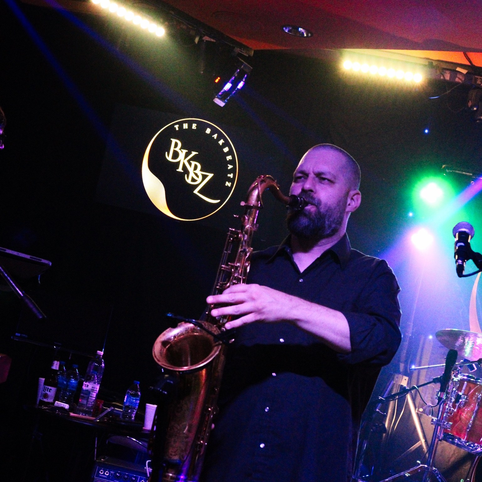 BakBeatz saxophone player performing live
