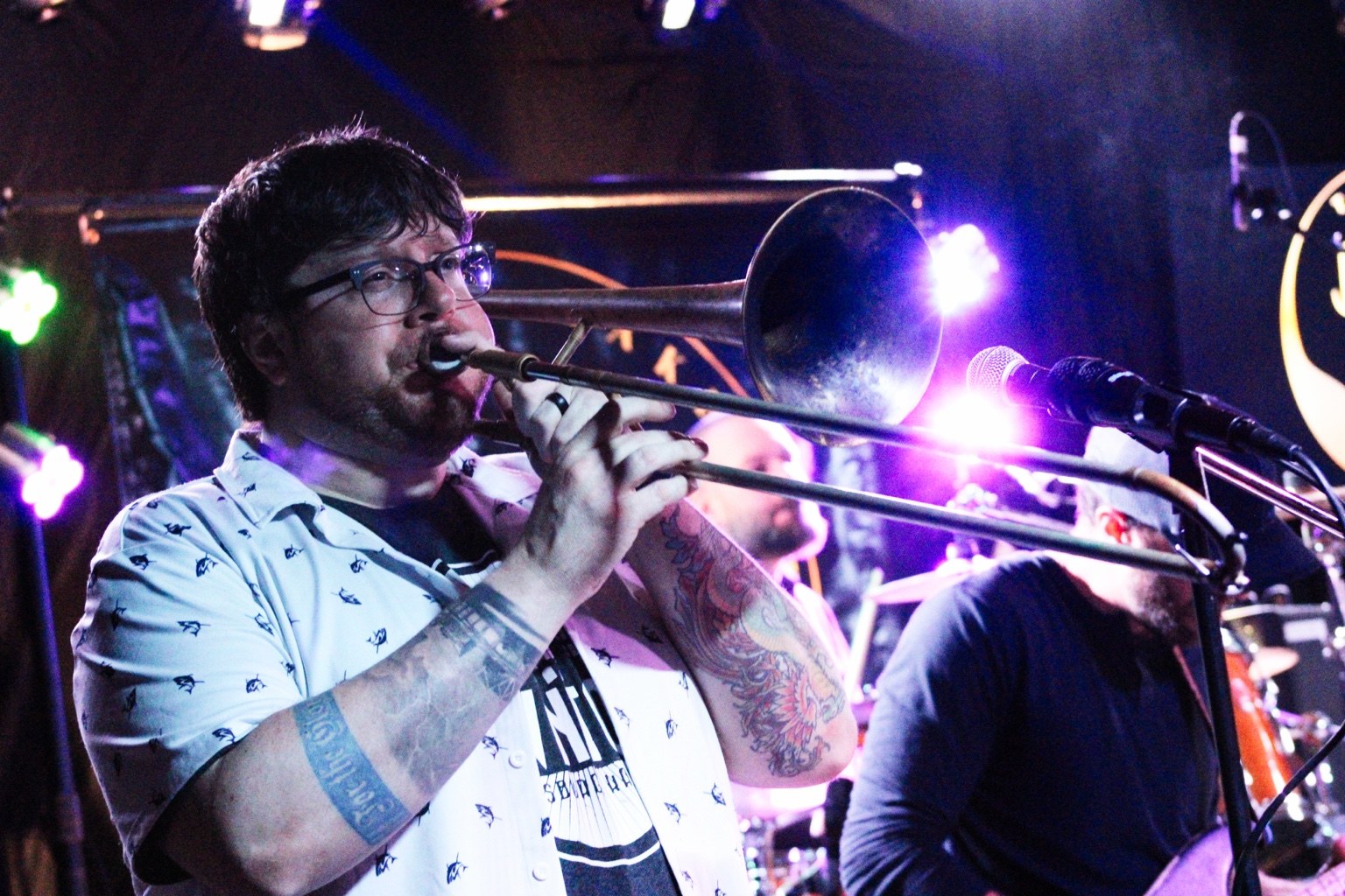 BakBeatz trombone player live