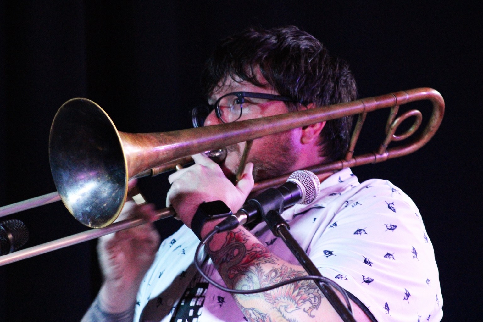 BakBeatz trombone close-up